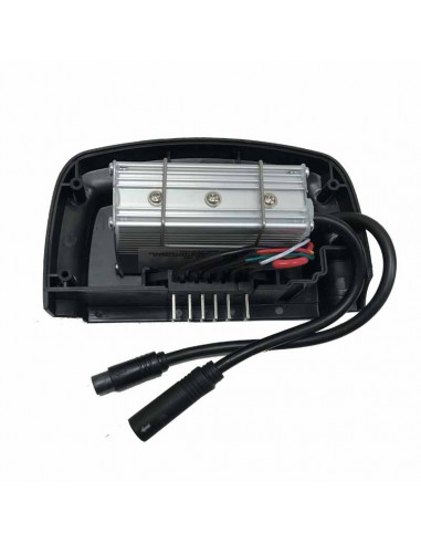 Kontrollbox framhjulsmotor med batteri i pakethållaren egoing