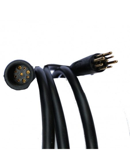 Motorkabel framhjulsmotor till batteri på pakethållaren egoing