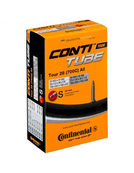 Slang 28 tum (32-47/622-635) presta 42 mm continental