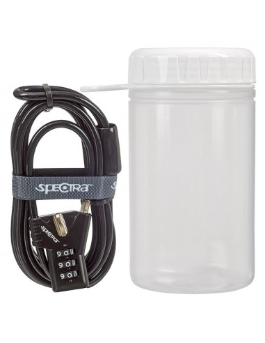 Wirelås 4,8 x 2000 mm kombination inkl. verktygsflaska spectra