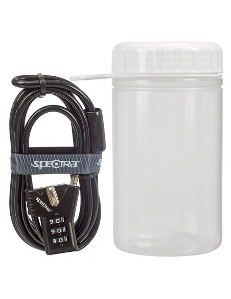 Wirelås 4,8 x 2000 mm kombination inkl. verktygsflaska spectra