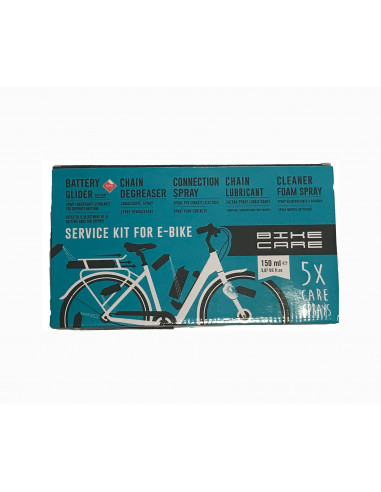 Servicekit för bla. elcyklar 5 x 150 ml flaskor spectra