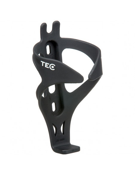 Flaskställ matt svart plast tec