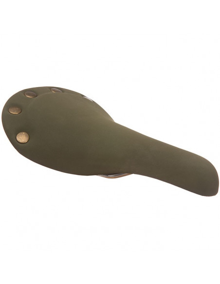 Sadel zelus retro unisex grönt pu läder spectra