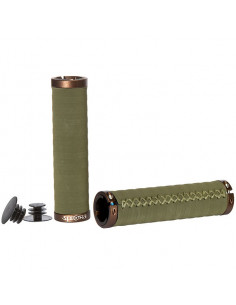 Handtag corium grönt pu läder spectra