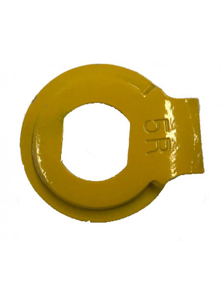 Fixeringsbricka 5r höger gul shimano