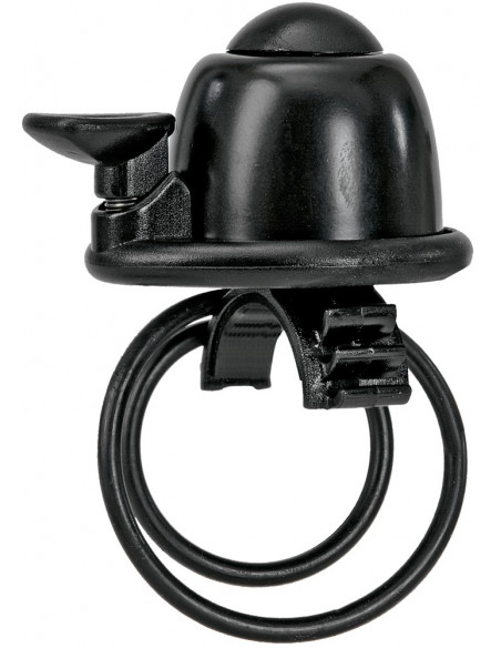 Ringklocka all-size svart