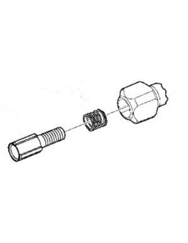 Justerskruv för växelvajer sl-m660/st-m390 mfl. shimano