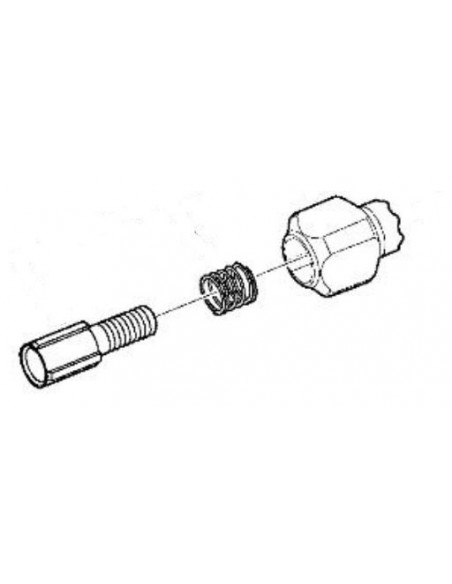 Justerskruv för växelvajer sl-m660/st-m390 mfl. shimano