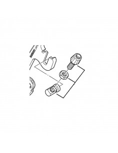 Justerskruv för vajer till rullbroms bla. br-im41-f mfl. shimano