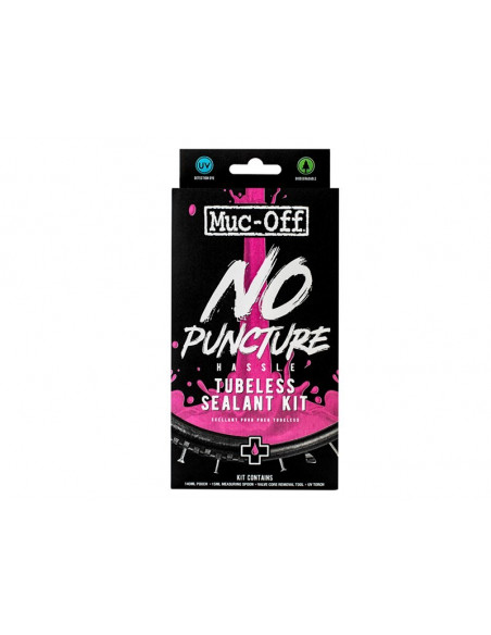 No puncture hassle sealant kit punkteringsvätska set för tubless 140 ml muc-off