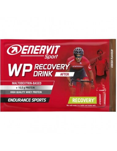 Recovery drink choklad 50 gram portionspåse enervit