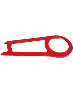 Kedjeskydd heltäckande 42t lång modell röd