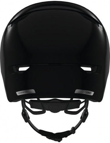 Hjälm kid shiny 3.0 54-58 cm black abus