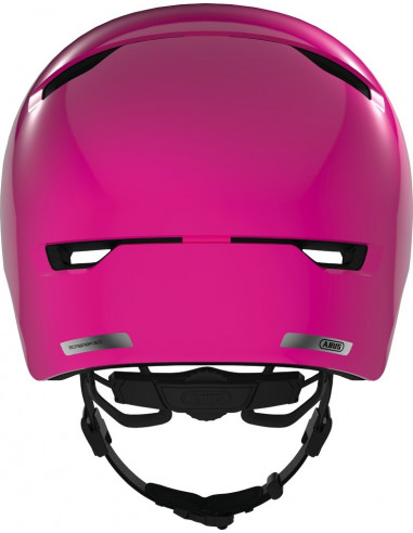 Hjälm kid shiny 3.0 54-58 cm rosa abus