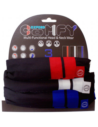 Comfy double stripe 3-pack oxc