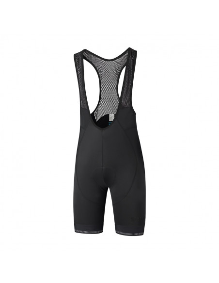 Byxa bib hikari svart med pads shimano