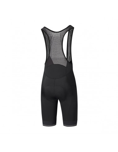 Byxa bib hikari svart med pads shimano