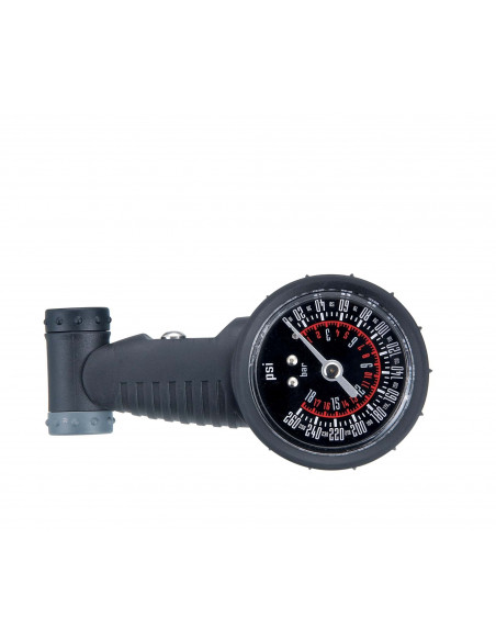 Ringtrycksmätare presta / bil ventil upp till 260 psi / 17 bar