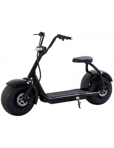 Fatscooter 1-sits svart - 2024