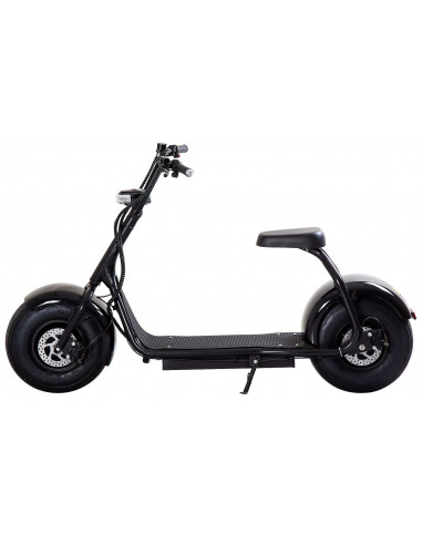 Fatscooter 1-sits svart - 2024