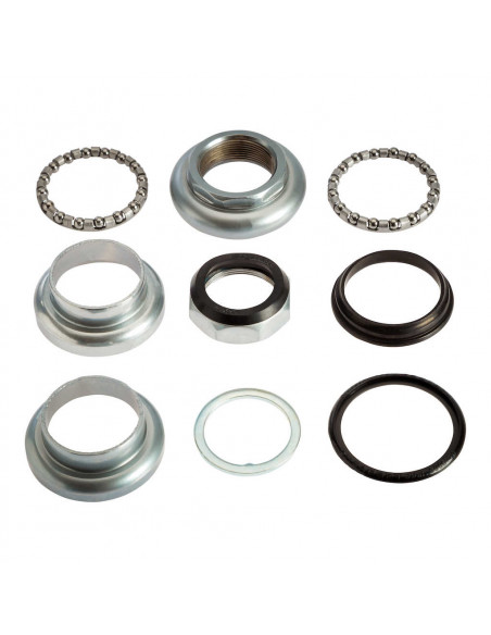 Styrlager 1 tum silver gängat 22,2-30-27 bh: 33,5 mm fsa