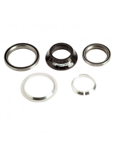 Styrlager 1-1/8 + 1,5 tum 28,6-48-39,78 bh: 16,2 mm carbon fsa