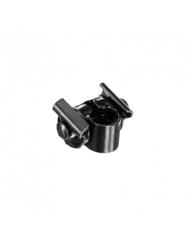 Sadelrörsklamma 22 mm svart