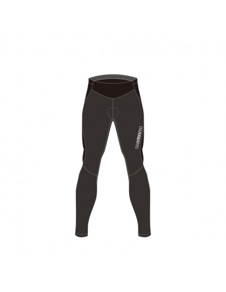 Byxa kaede tights vind dam med pads svart shimano