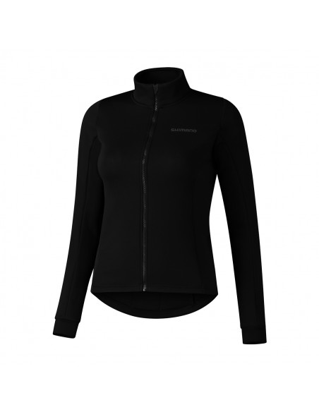 Jacka element dam svart shimano