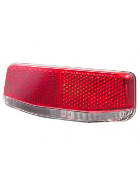 Baklampa för navdynamo/elcykel för pakethållare solo xe spanninga