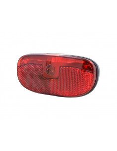 Baklampa för pakethållare duxo xb spanninga