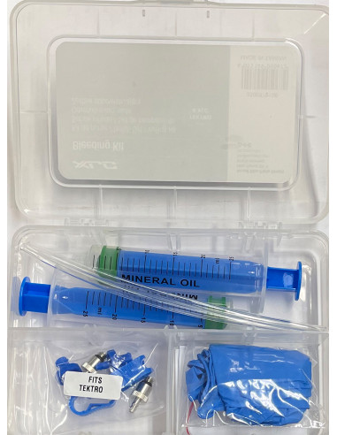 Luftningskit br-x66 för tektro och xlc hydrualiska skivbromsar xlc