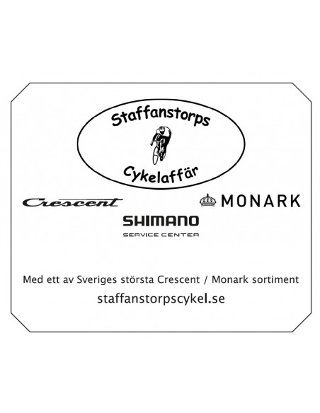 Isskrapa 120 x 100 mm vit med logo