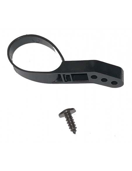 Fäste för kedjeskydd till bakswingen mm.