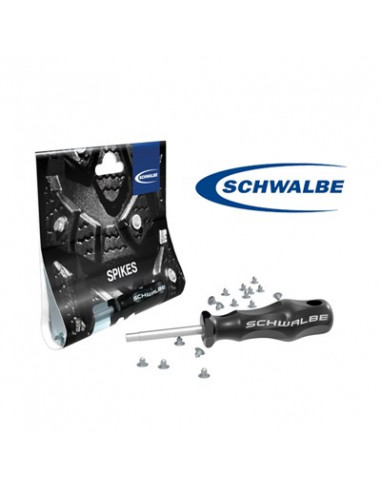 Dubbsats 50-pack inkl. verktyg schwalbe