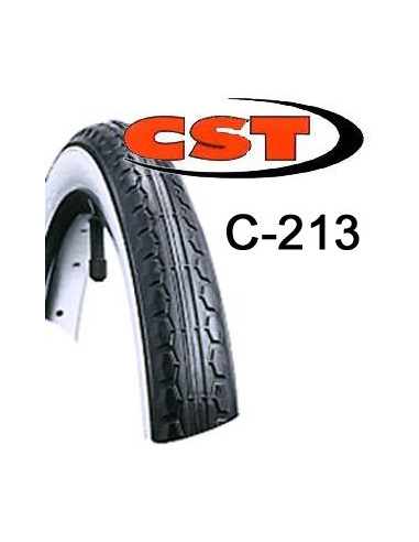 Däck 14 x 1 3/8 (37-298) svart cst