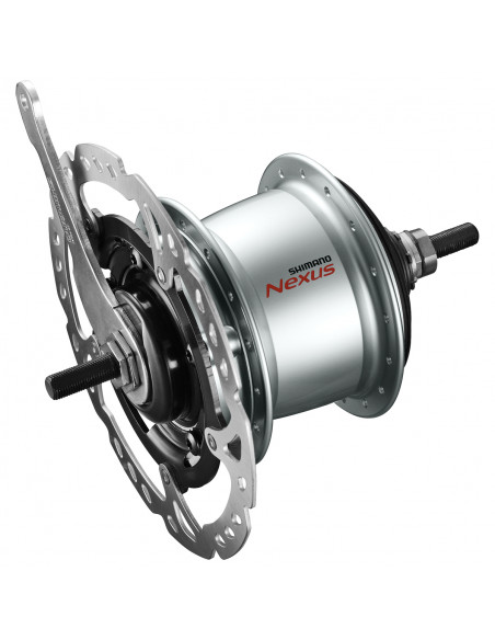 Baknav 8-v sg-c6060-8cd skivbroms 32-h silver nexus shimano