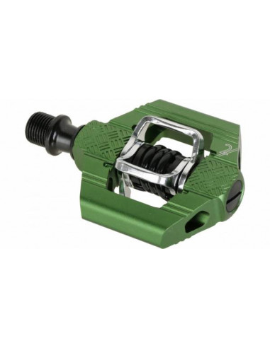 Pedaler 9/16 tum candy 2 mtb grön crankbrothers