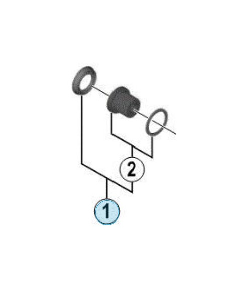 Skruv fc-m4000 för vevarm för octalink shimano