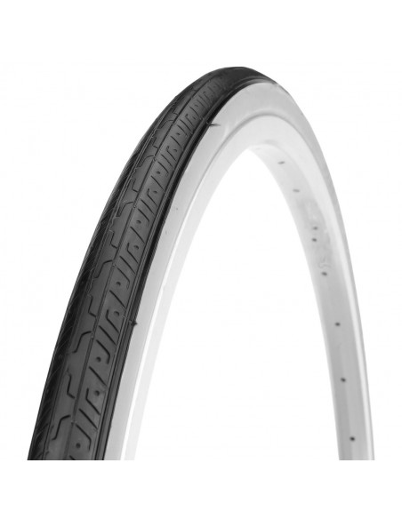 Däck 32-630 (27x1 1/4) Svart/Vit Deli