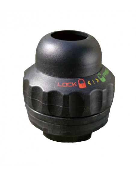 Styrlager med vridlås för 1 1/8 tum