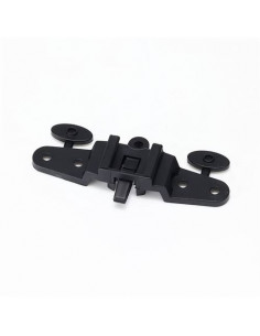 Fäste för reflex och baklampa på pakethållare cateye