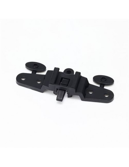 Fäste för reflex och baklampa på pakethållare cateye