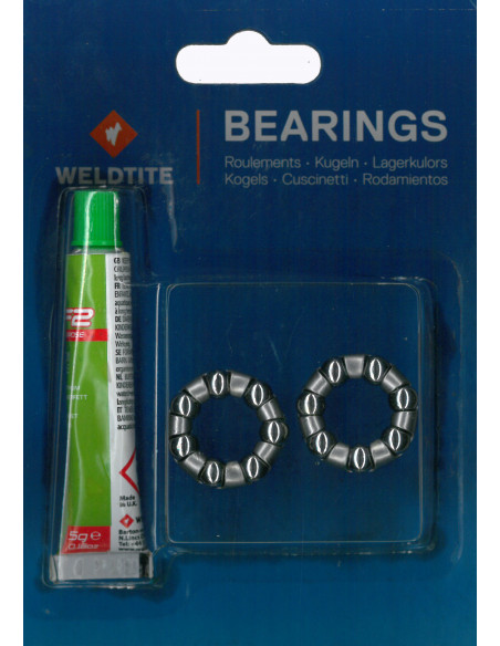 Kulringsats med fett