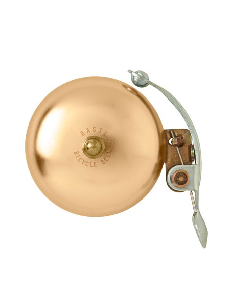 Ringklocka retro mässing guld