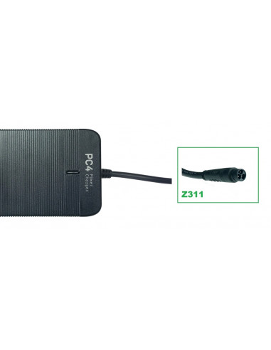 Batteriladdare PC4 4ah 36 Volt Z311 plug ecoride