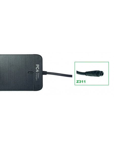 Batteriladdare PC4 4ah 36 Volt Z311 plug ecoride
