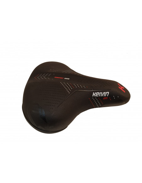 Sadel uppladdningsbar uppvärmd