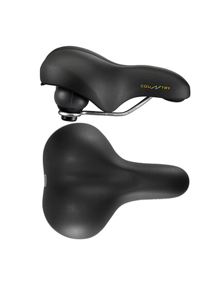 Sadel universal svart country